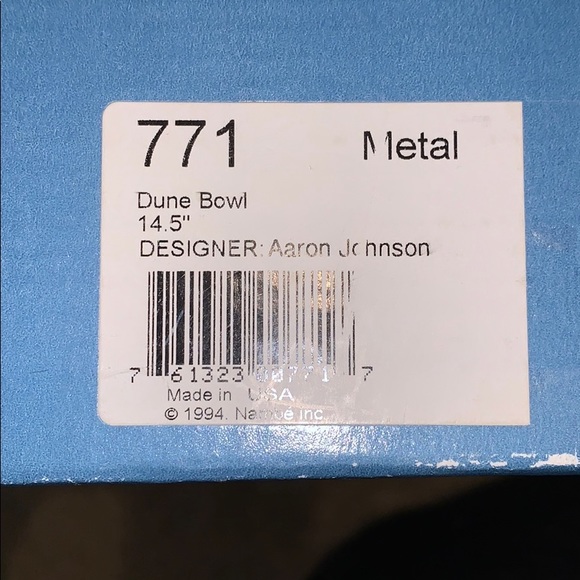 Nambe Dune Bowl - Picture 5 of 5